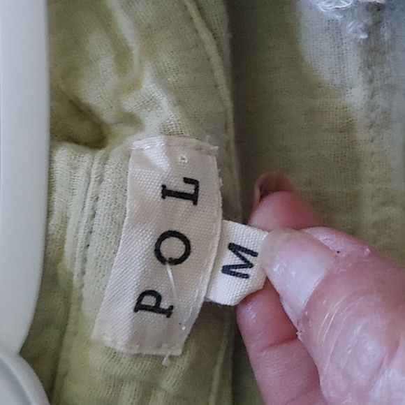 Sage oversized sweater sleeve button up size medium - Picture 7 of 10